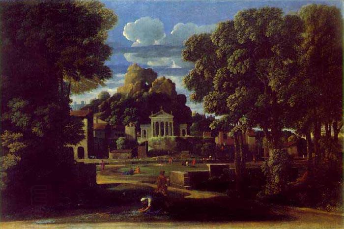 Nicolas Poussin Landscape with the Ashes of Phocion